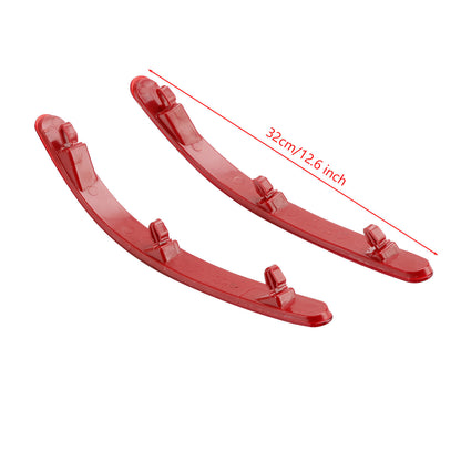 L+R Pair Rear Bumper Reflector W/ Red Lens No Light For VW Touareg 7L 2002-2010