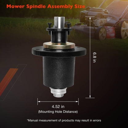 Spindle Assy For Wright Sentar Sport & Rapid Height 48 52 61 in  Decks 71460115