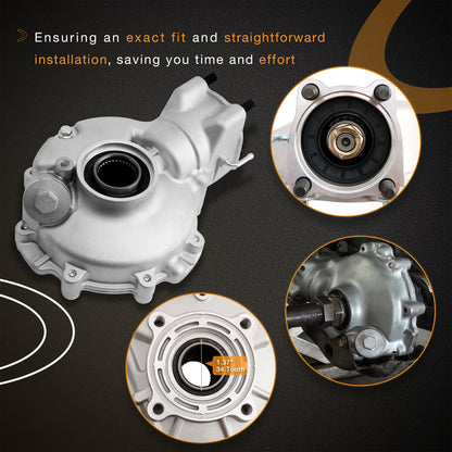 Rear Differential Axle Shaft Wheel Hub Set For 88-00 Honda TRX300FW Fourtrax 300