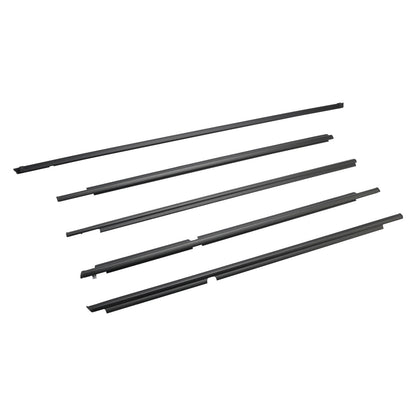 5PCS Door Belt Molding Weatherstrips For Toyota 4Runner 2003-2009