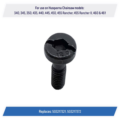 (10) Recoil Starter Screws 503217321 for Husqvarna Chainsaw 340-461, 455 Rancher
