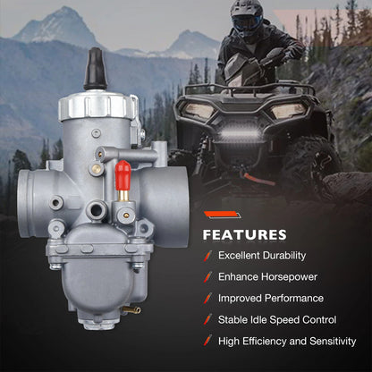 3130710 2-Stroke Carburetor Fit 94-99 Polaris Sport Trail Blazer Scrambler 400L