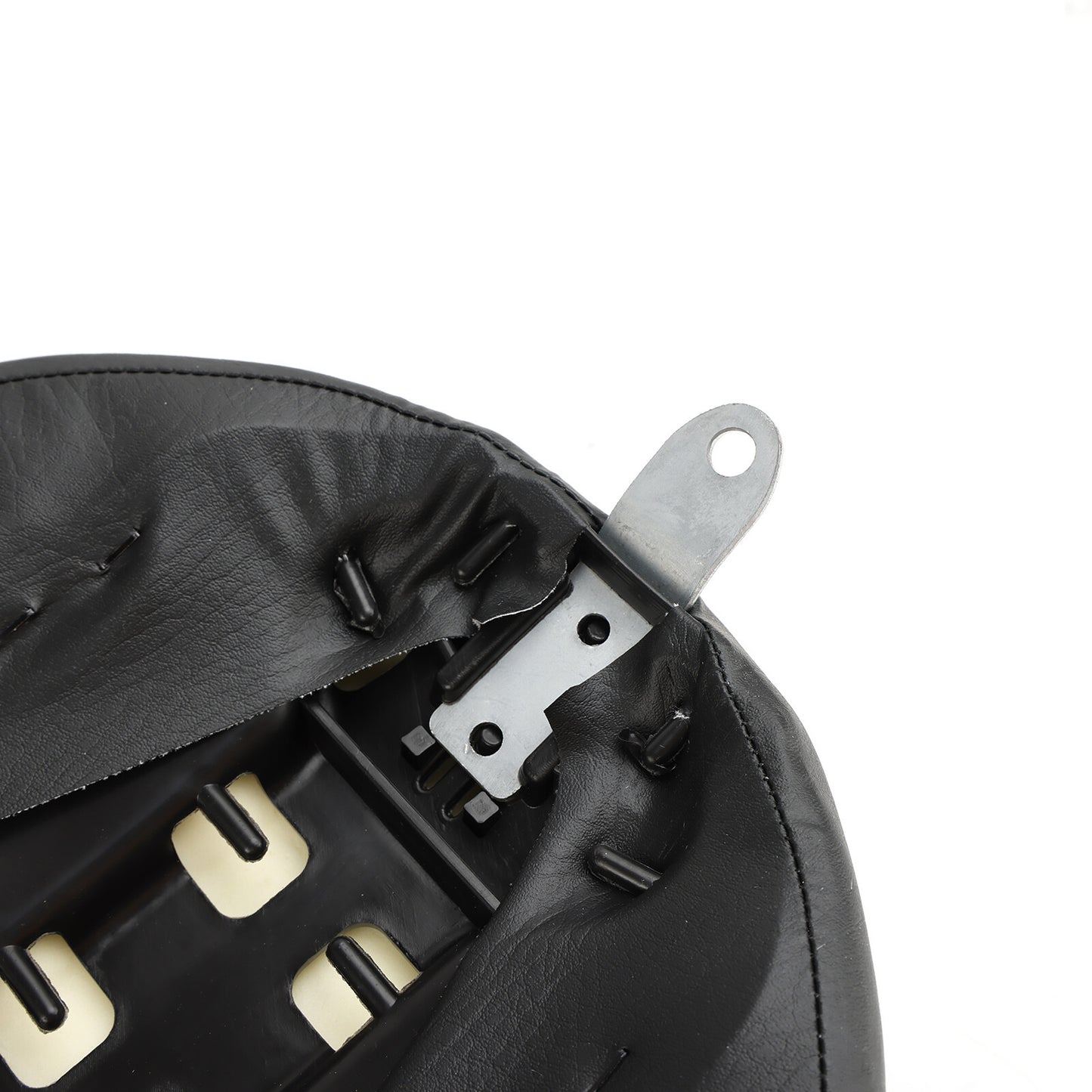 Leather Driver&Passengereat 2-up Forportster XL883N XL1200N 2004-2018 Black