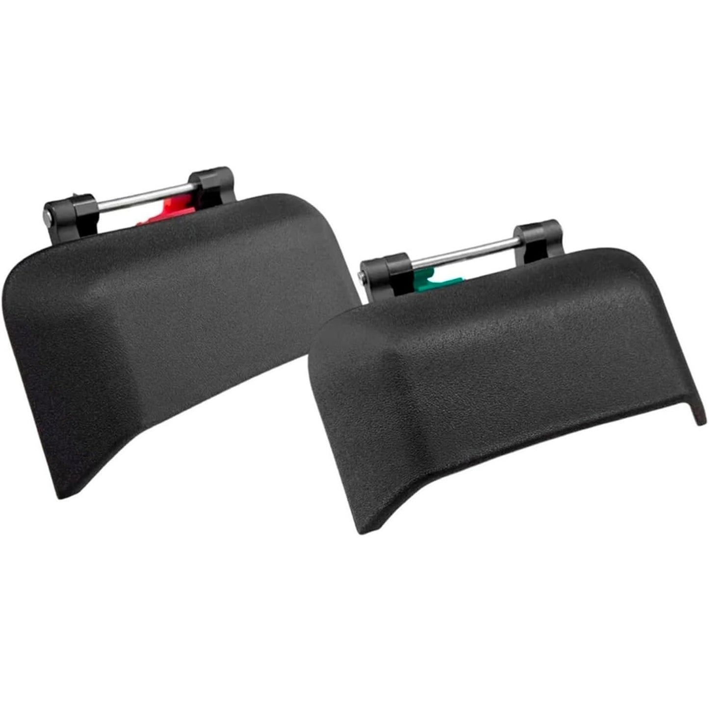 Black Outside Door Handle Rear Left+Right For 2007-2016 Compass LH+RH Jeep 2PCS