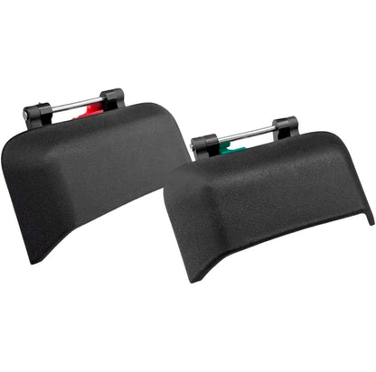 Black Outside Door Handle Rear Left+Right For 2007-2016 Compass LH+RH Jeep 2PCS