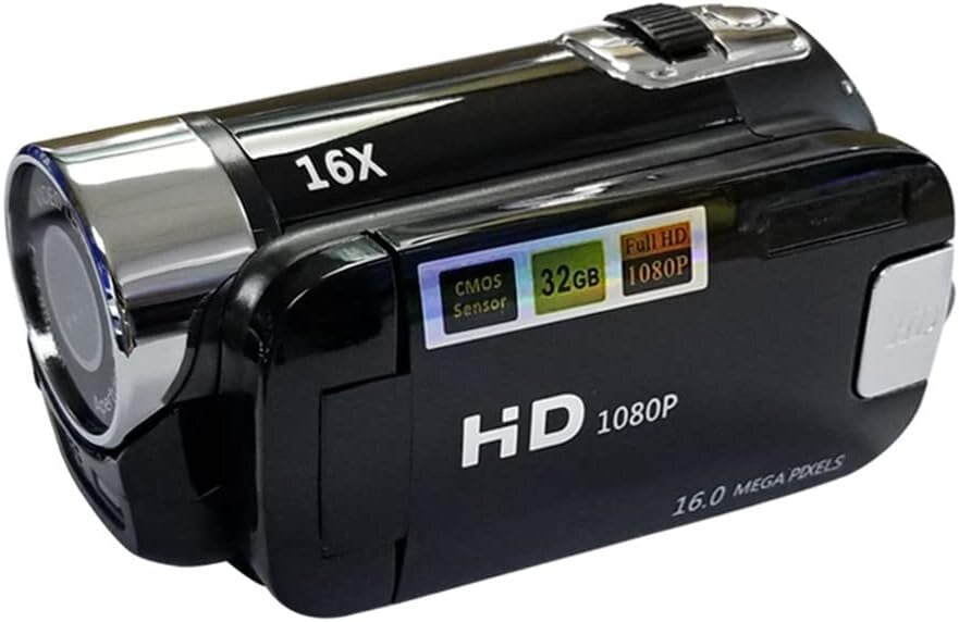 1080P HD Camcorder Digital Video Camera TFT LCD 24MP 16X Zoom DV AV