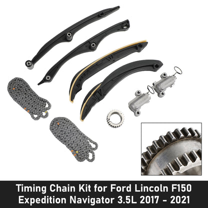 Timing Chain Kit for Ford Lincoln F150 F-150 Expedition Navigator 3.5L 2017-2021