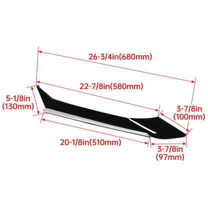 Solid Spare #78872-4RA0A For NISSAN MAXIMA 2016-2021 Rear Pillar Molding Trim Right Side RH