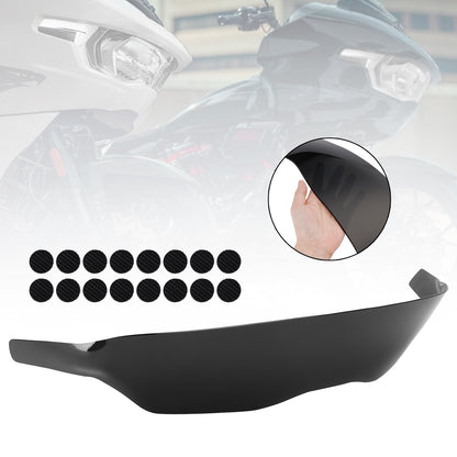 Front Lamp Lens Headlight Lens Protection Fit Black For Touring Cvo 117 121 24+