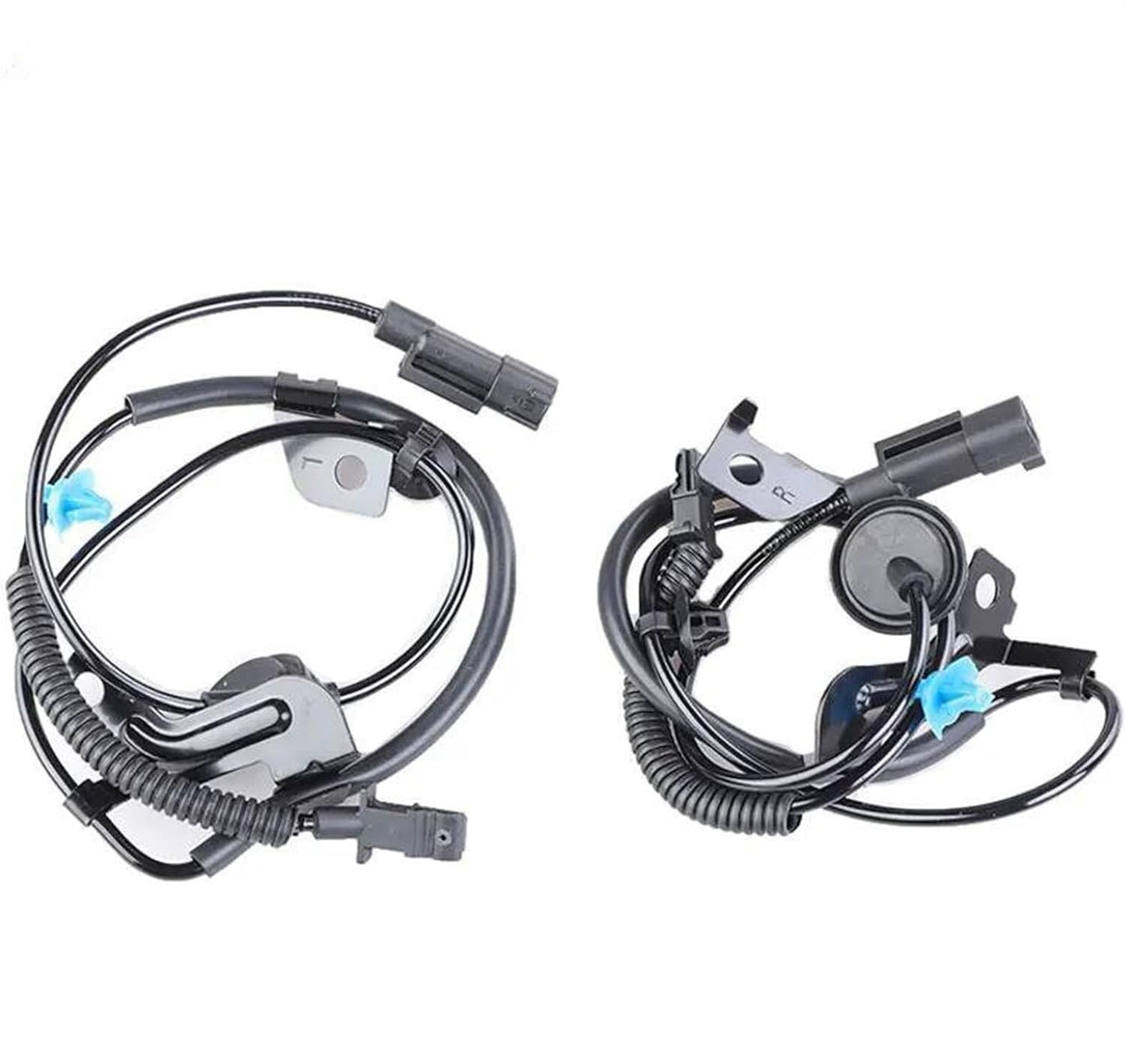 Rear L&R 2x ABS Wheel Speed Sensor W/Connector for Caliber Compass Patriot W/4WD