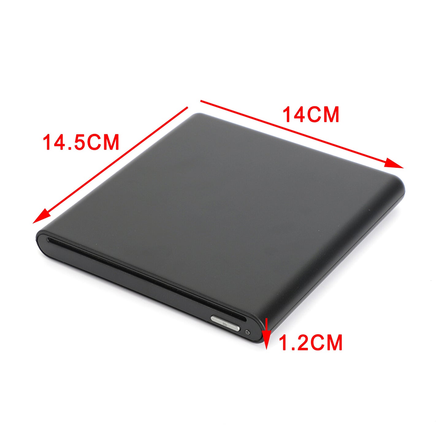 Burner USB External BD-R BD DVD CD RW Disc Writer Movie Player Black