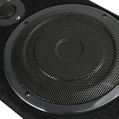 8" Car Subwoofer Under-Seat 800W Amplifier Speaker Audio Sub Woofer Slim Box