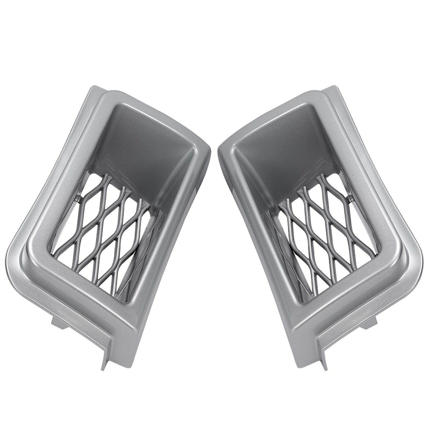 Solid Spare For 03-07 Chevrolet Silverado SS-Style Bumper Caliper Air Duct Left Right Pair