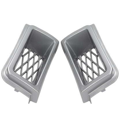 Solid Spare For 03-07 Chevrolet Silverado SS-Style Bumper Caliper Air Duct Left Right Pair