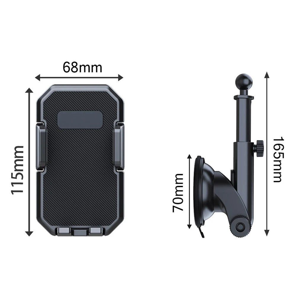 Phone Holder for Your Car, Strong Suction Cup Phone Mount for Dashboard