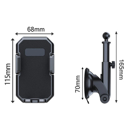 Phone Holder for Your Car, Strong Suction Cup Phone Mount for Dashboard