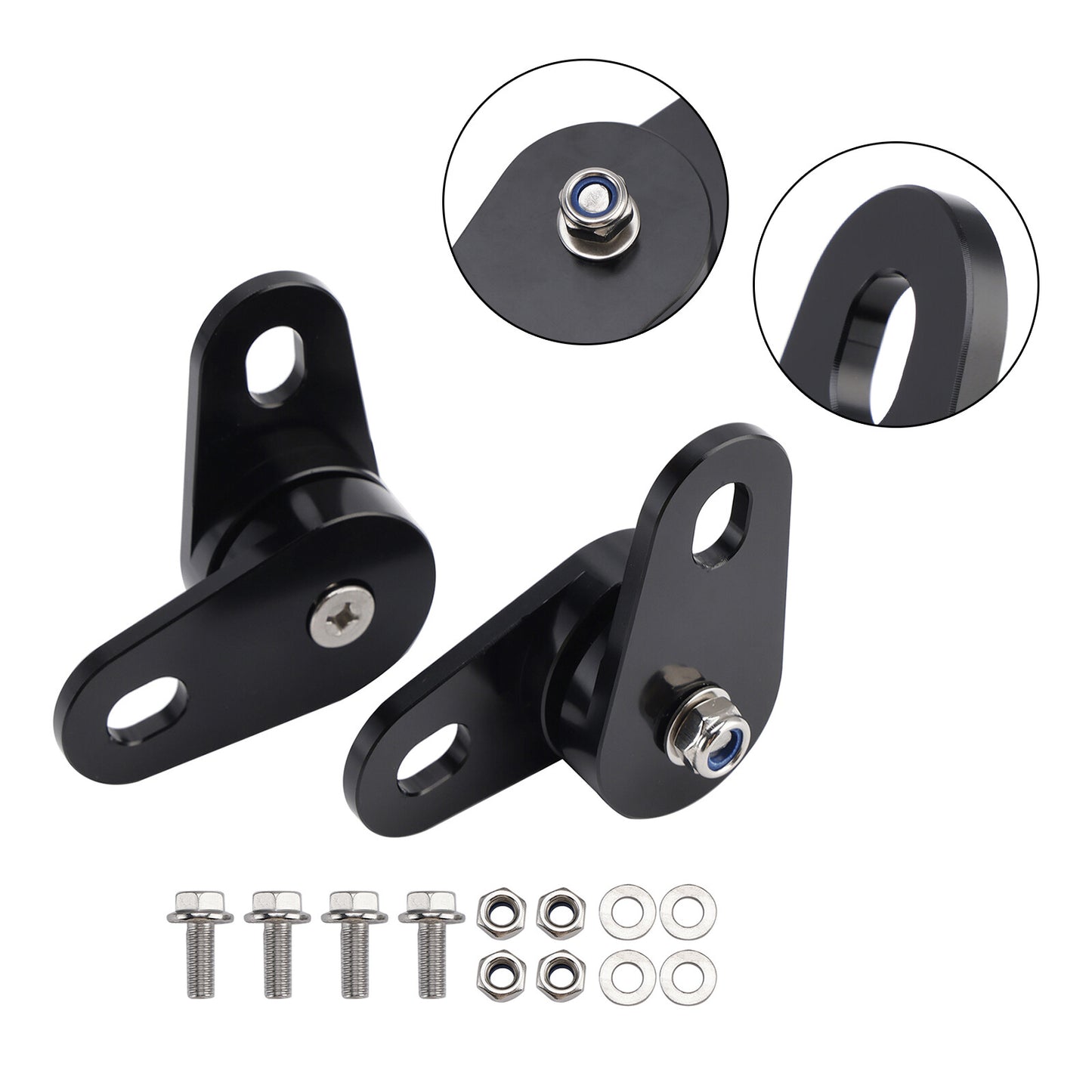 Exhaust Muffler Pipe Bracket Mount Holder For Yamaha Banshee Yfz350 1987-2006