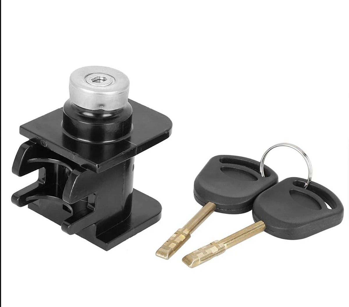 Engine Hood Bonnet Lock Latch Catch Cylinder w/ 2 Key for Ford Transit Connect