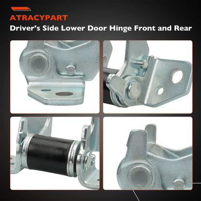 Lower Door Hinge Front Rear Right Passenger Side For 2013-24 Jeep Grand Cherokee
