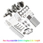 G4NG 2.0L Engine Overhaul Rebuild Kit w/ Crankshaft Rods Timing for Hyundai Kia