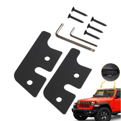 Sun Visor Kit for Jeep Wrangler JK 2018/Wrangler 2018-2023/Gladiator 2020-2023
