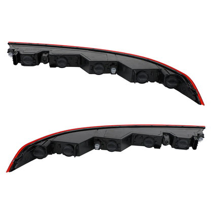 Pair Rear Bumper Lower Tail Light Brake Stop Lamp USA For Audi Q5 18-21
