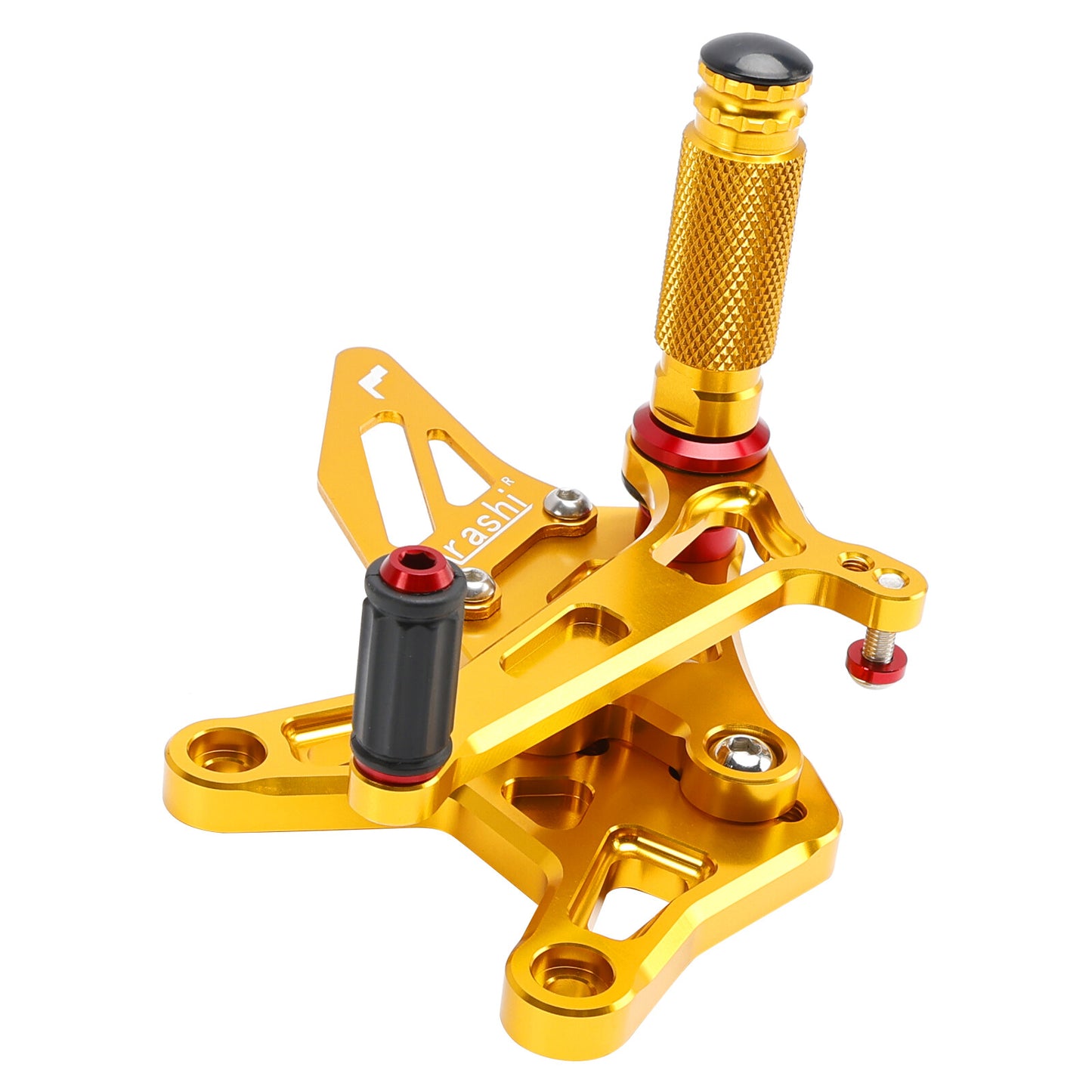 CNC Aluminum Rearsets Footpegs Gold Fits Kawasaki Ninja ZX6R ZX636 2024-25