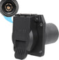 RV Blade 7 Pin Trailer Tow Connector Plug USCAR Socket For Ford F-150 1997-2011