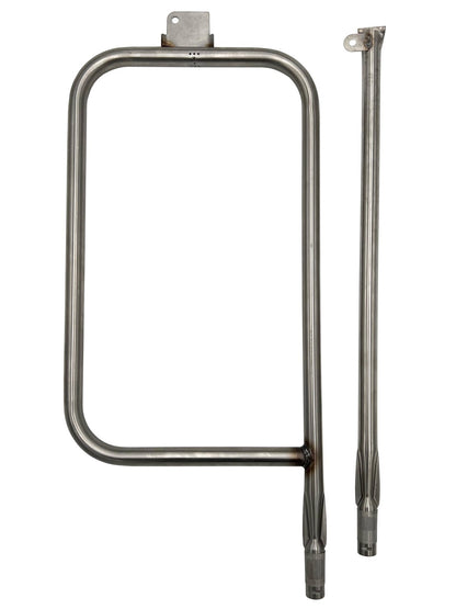 Solid Spare (2) Weber Gas Grill Replacement Burner Tube Kit Q300 Q320
