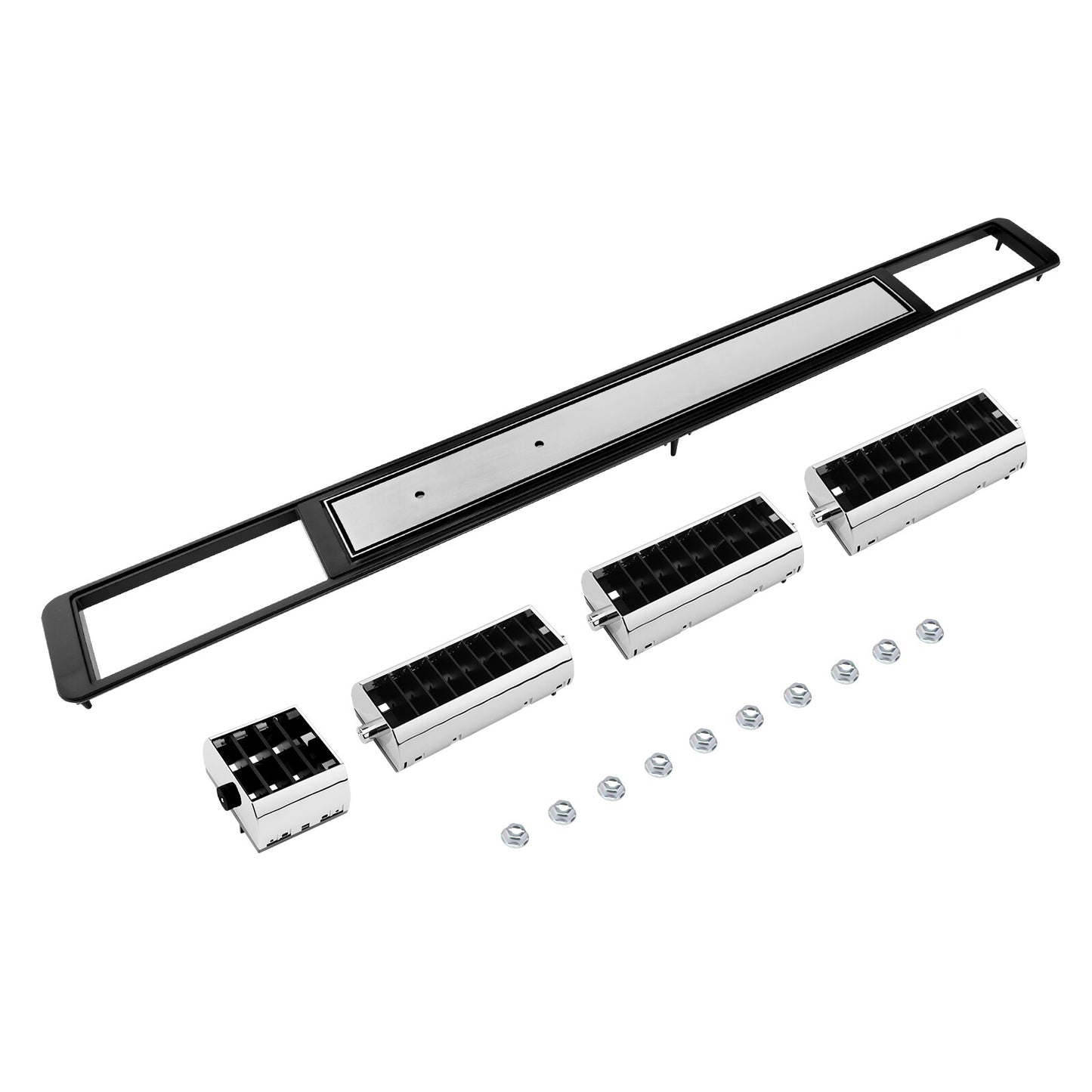 DP2560 Center Dash A/C Air Vent Trim Plate For 1973-1980 Chevy GMC Truck 3979751