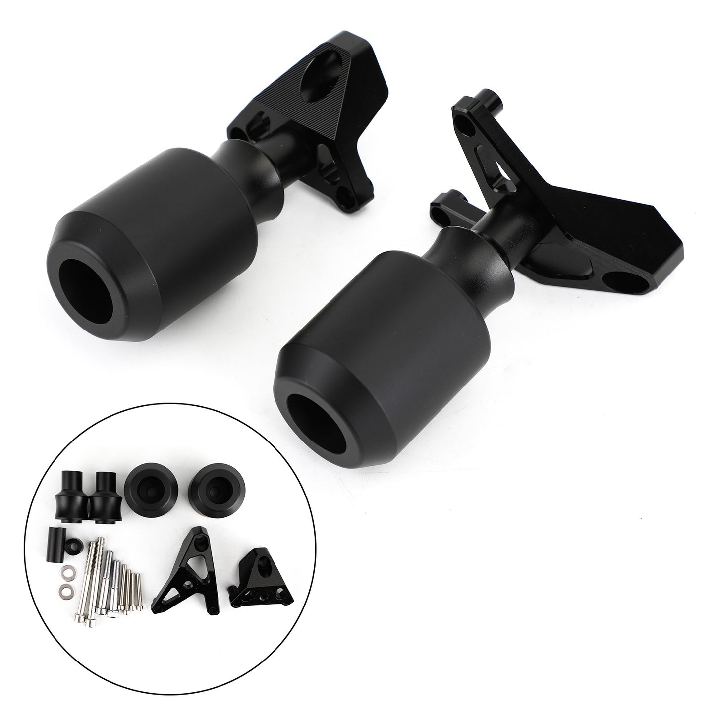 CNC Black Frame Slider Anti Crash Pad Fit for Honda CB CBR 650R 19-20 650F 14-18