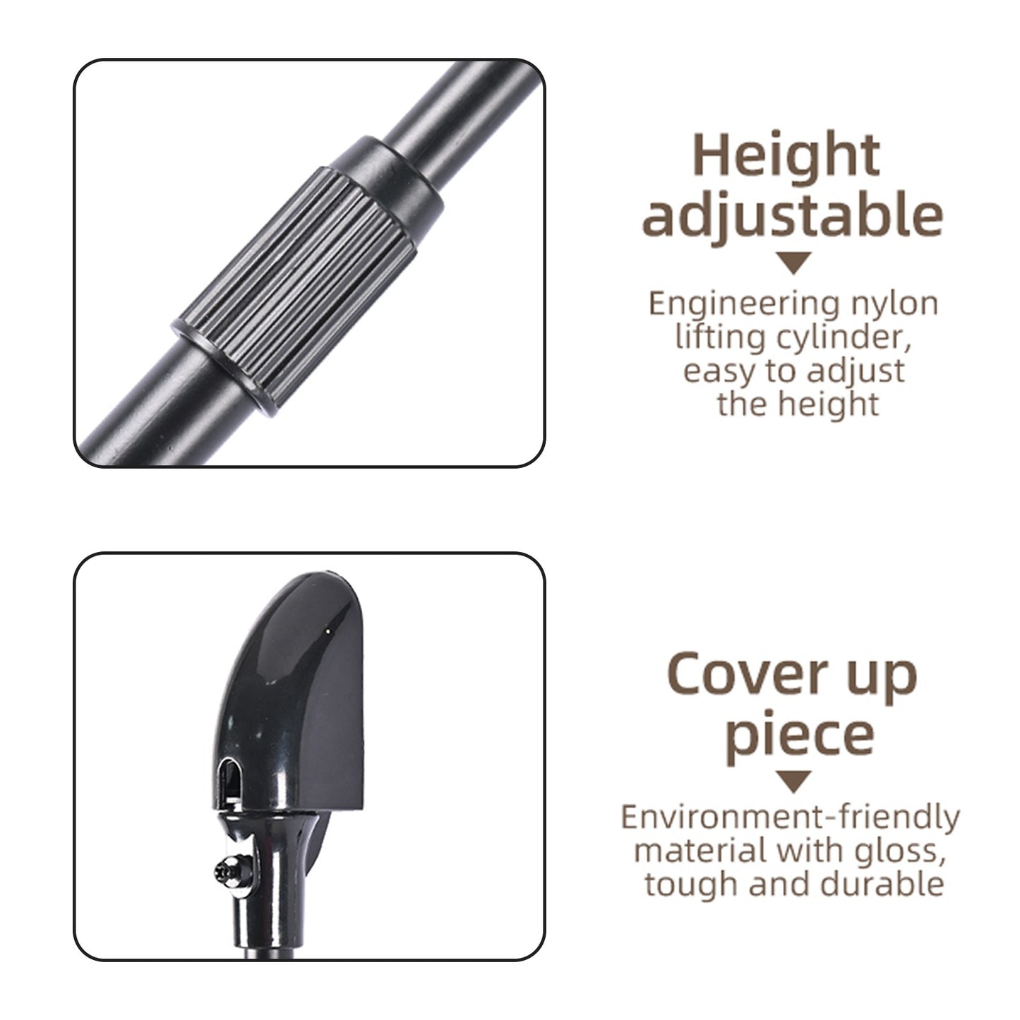 Universal Surround Sound Adjustable Height Speaker Stands Set Of 2 Speaker