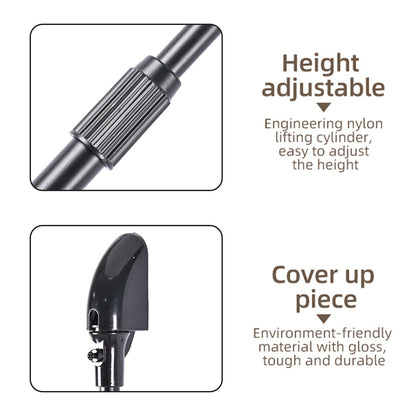 Universal Surround Sound Adjustable Height Speaker Stands Set Of 2 Speaker