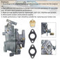 12098 Carburetor For Wisconsin L63S1 (VH4D) 2-1/4" Mount 1957-1976*