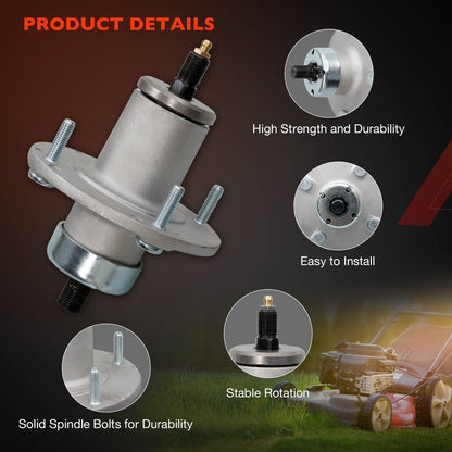 AM137483 Deck Blade Spindle Assy For John Deere Mower X300 Z355E Z235 Z245 Z255