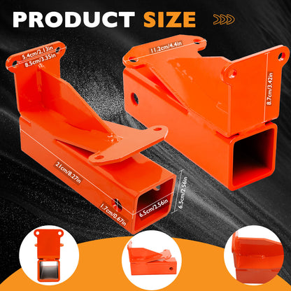 093-1136-98 Red 2" Trailer Hitch Kit For Bad Boy, Maverick 2021-UP