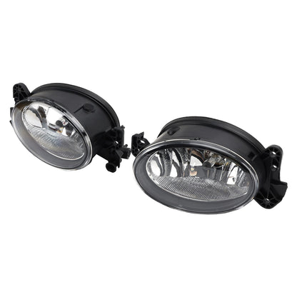 Pair Front  Fog Light Lamps With Bulbs For Mercedes Benz W204 W211 W164 C219