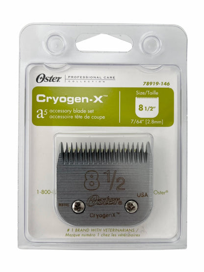 Solid Spare Oster 78919146005 Pro Detachable Cryogen-X Clipper Blade 8.5