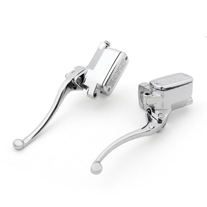 1" Brake Clutch Master Cylinder Reservoir Lever For Honda VTX1800 2002-2008 USA