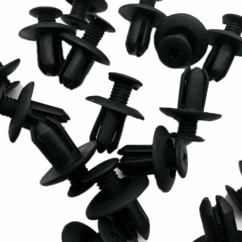 25 Bumper Retainers Fender Liner Clip Hood Rivets Trim Fasteners for Hyundai KIA