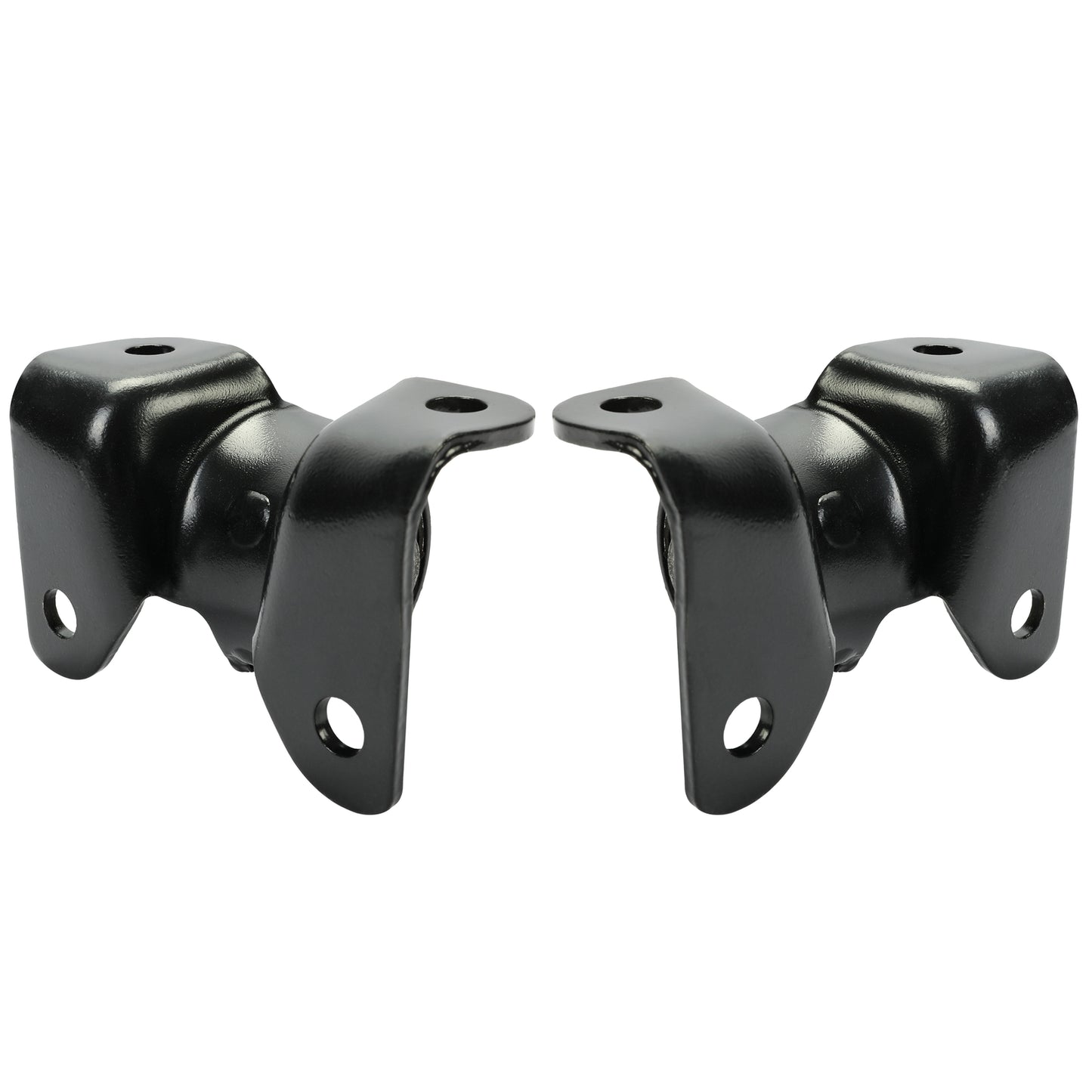 Solid Spare For 99-07 Chevy Silverado GMC Front Torsion Bar Crossmember Mount Steel 2PCS