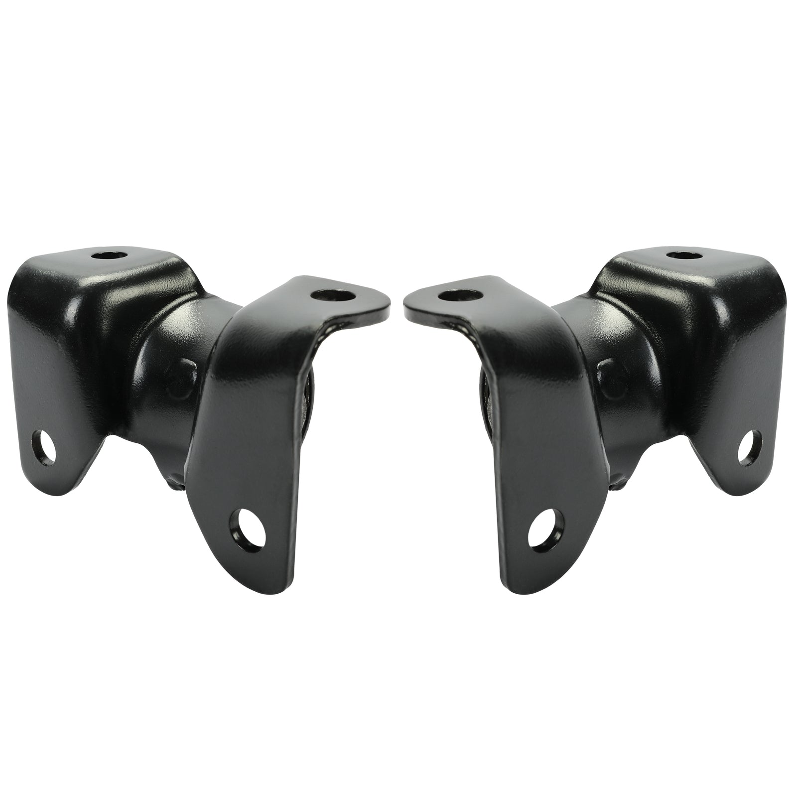 Solid Spare For 99-07 Chevy Silverado GMC Front Torsion Bar Crossmember Mount Steel 2PCS