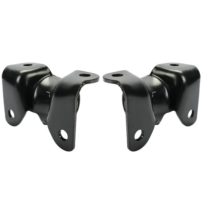 Solid Spare For 99-07 Chevy Silverado GMC Front Torsion Bar Crossmember Mount Steel 2PCS
