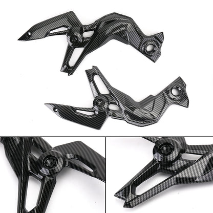 Motorcycle ABS Plastic Frame Guard Cover Trim for Kawasaki Z900 2020-2021 CBN