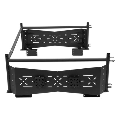 Solid Spare Rear Cargo Rack Bed Rack For Polaris Ranger XP 570/900/1000 Crew 15-25 Steel