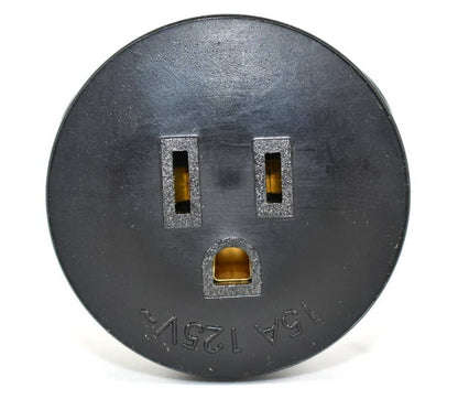 Solid Spare Superior RVA1623 30 Amp Male to 15 Amp Female Block Plug Adapter
