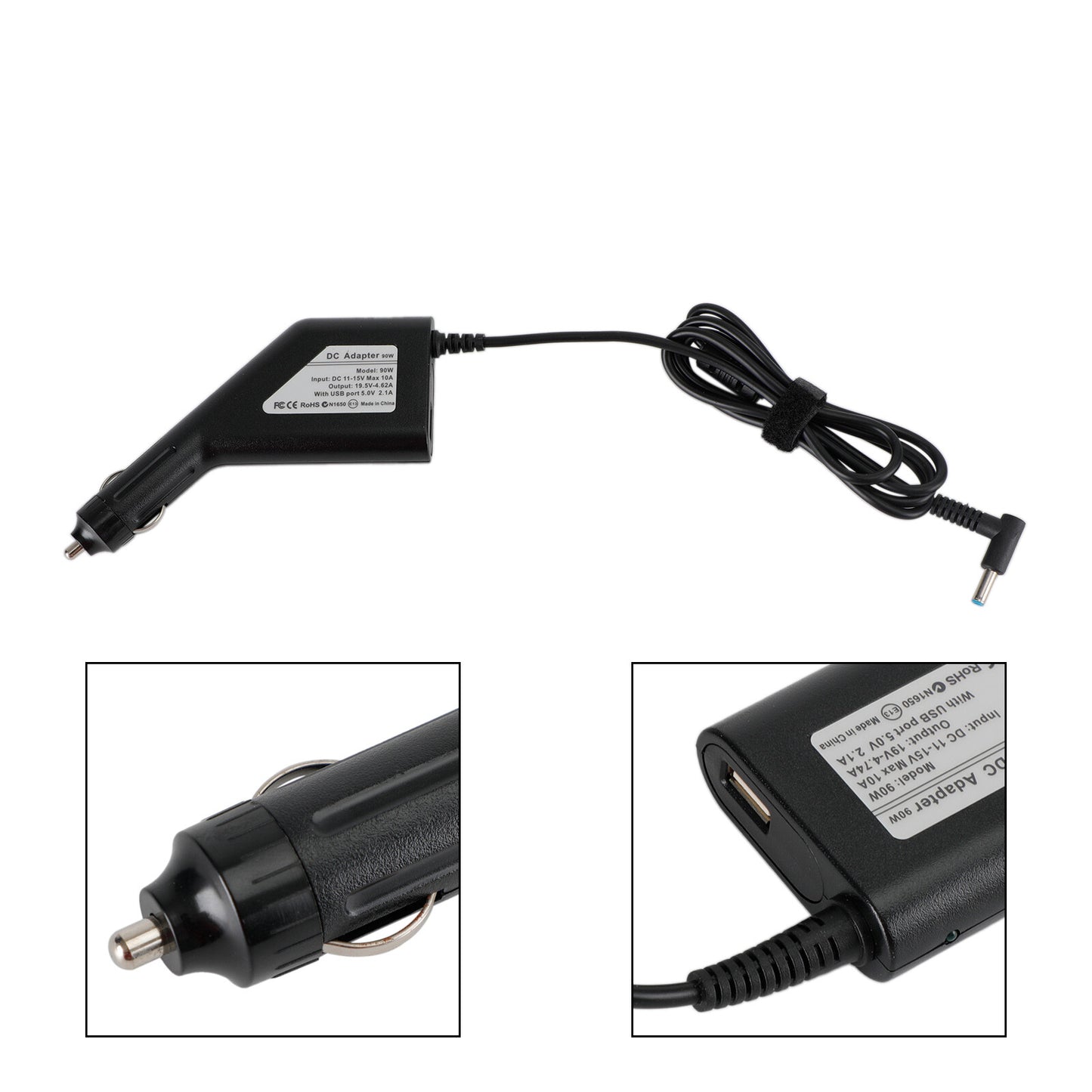 90W 19.5V 4.62A Laptop Power Supply AC Adapter Charger for Hp Envy14/15 NEW