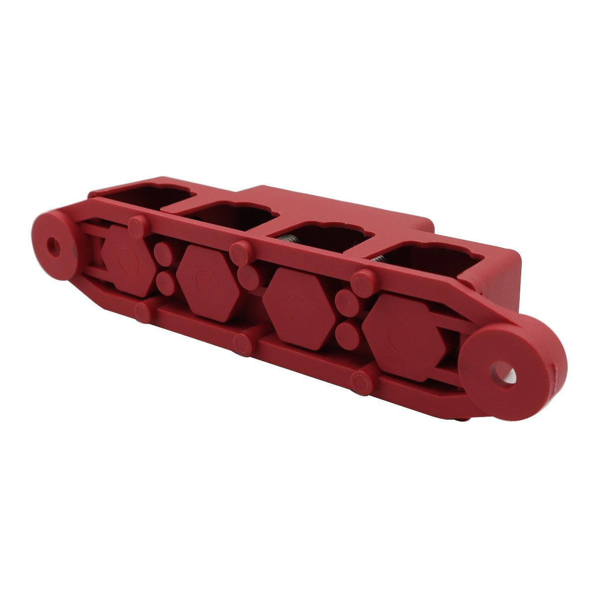 Power Distribution Block 12V 250A Bus Bar 4 x 5/16" Stud Marine, 6 x #8 Screws