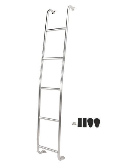 Stainless Steel 5-Step Van Ladder A093TL For Ford Transit High Roof Vans 14-2025