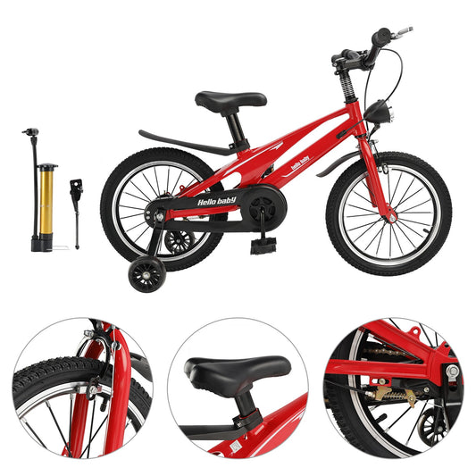 16 inches Magnesium alloy Kid's Bike Child Bicycle with auxiliary wheels